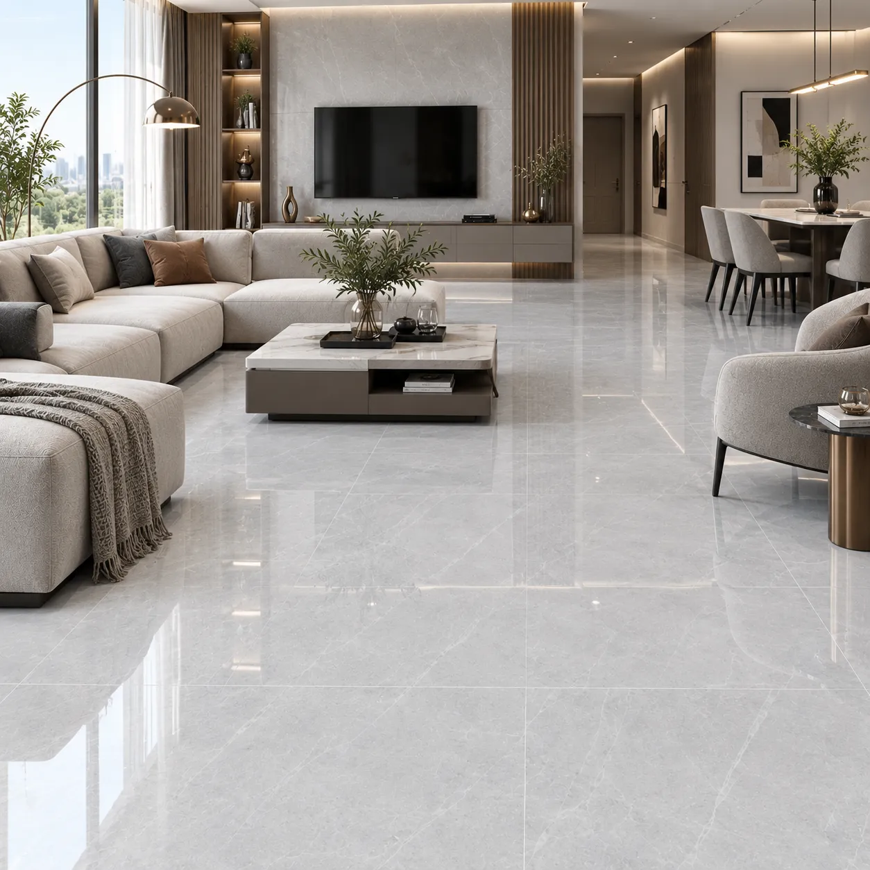 کاپری طوسی روشن 60×60